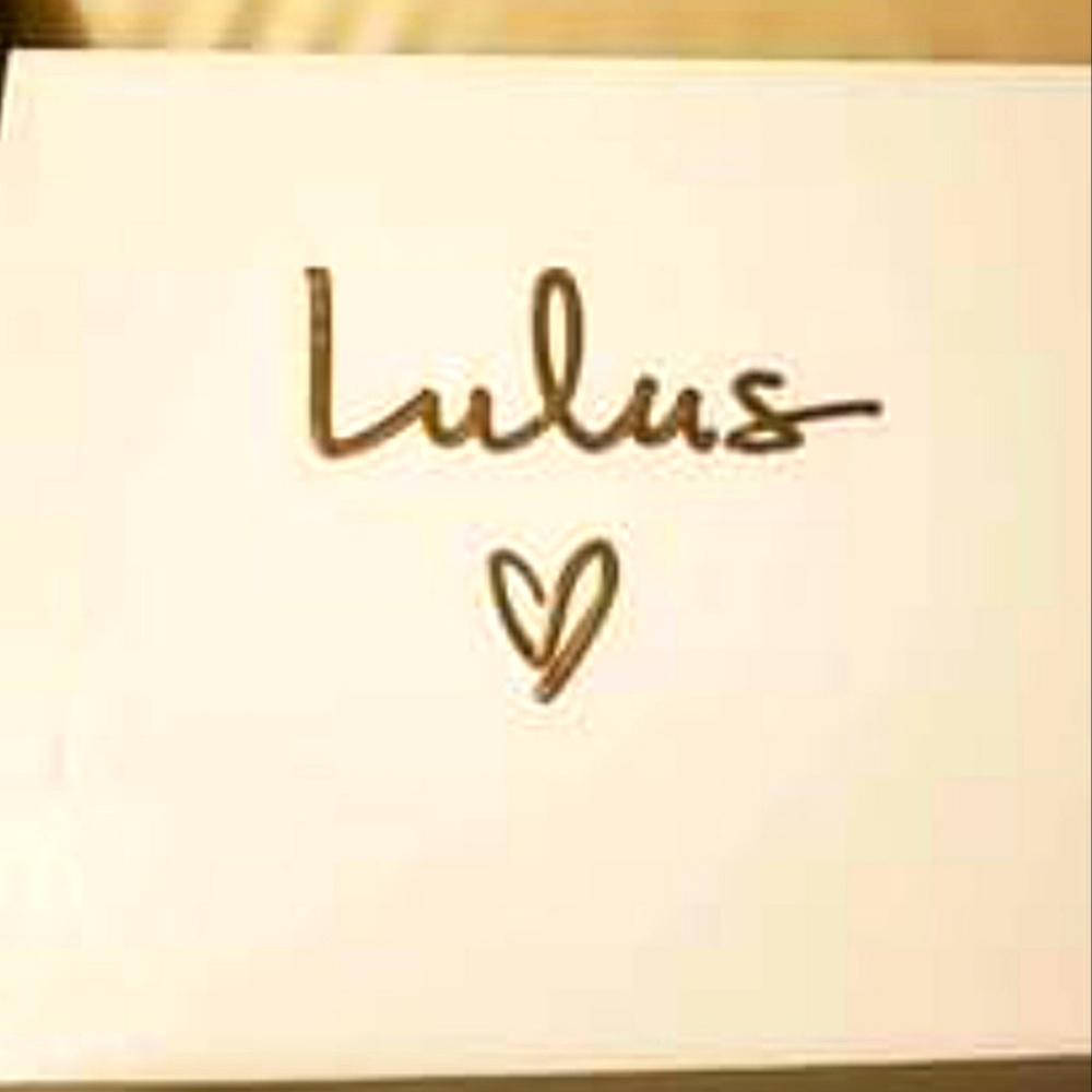 Lulu's black Mid calf boots
